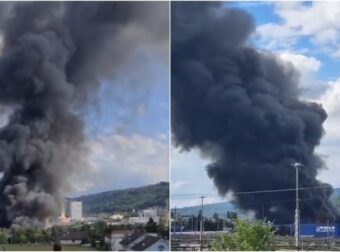 Παρανάλωμα στη Ζυρίχη: Εργοστάσιο τυλίχτηκε στις φλόγες – Συγκλονιστικά ντοκουμέντα (video) – Κόσμος