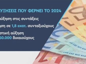 2024 με… «ξεπάγωμα» τριετιών & αύξηση στον κατώτατο μισθό: Νέο μισθολόγιο στο Δημόσιο – Έως 30% το κέρδος στην τσέπη μας (Video)