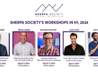 Η Sherpa Society παρουσιάζει 6 νέα ολοήμερα workshops για Marketers