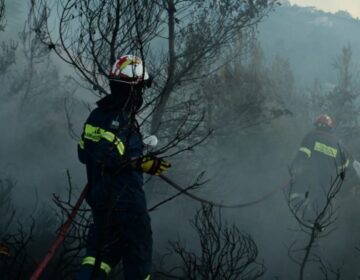 Φωτιά στο Μαρκόπουλο: Άμεση κινητοποίηση της Πυροσβεστικής