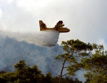 Φωτιά σε δασική έκταση στην Ξάνθη – Στη μάχη και εναέρια μέσα