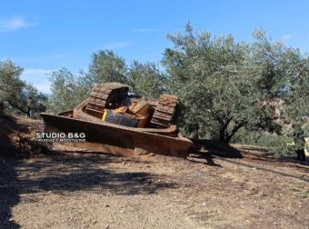 Τραγωδία στην Αργολίδα: Χωματουργικό μηχάνημα ανατράπηκε – Νεκρός ο χειριστής